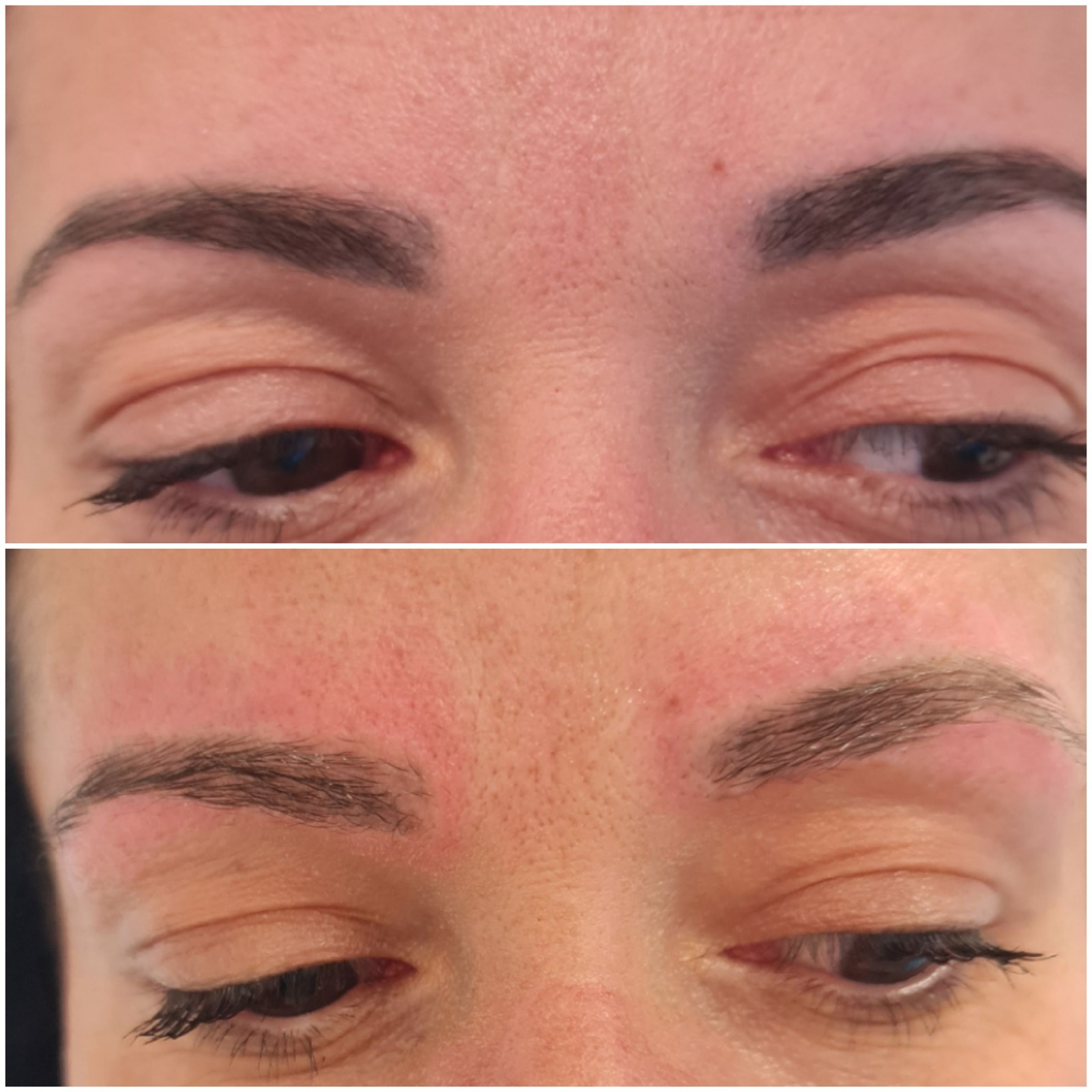 résultat détatouage sourcils 1 seance grace aux nouvelles technologies la ciotat aubage marseille Toulon