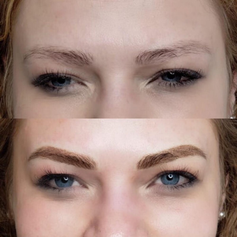 Maquillage permanent sourcils poudrés à La Ciotat proche de Marseille