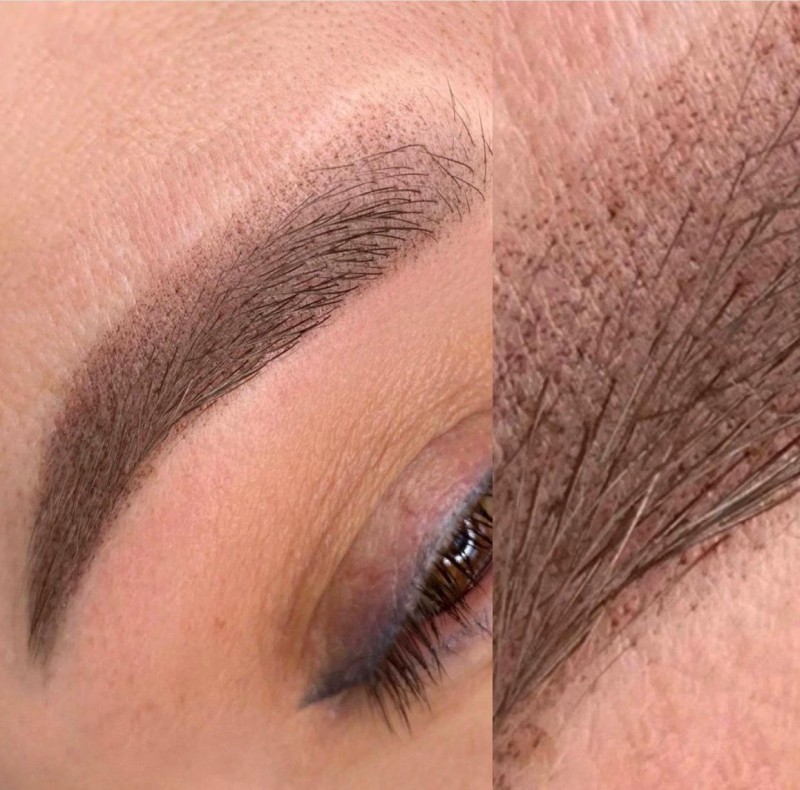 Maquillage permanent sourcils poudrés à La Ciotat proche de Marseille