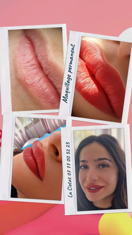 le maquillage permanent des lèvres avant apres la ciotat 